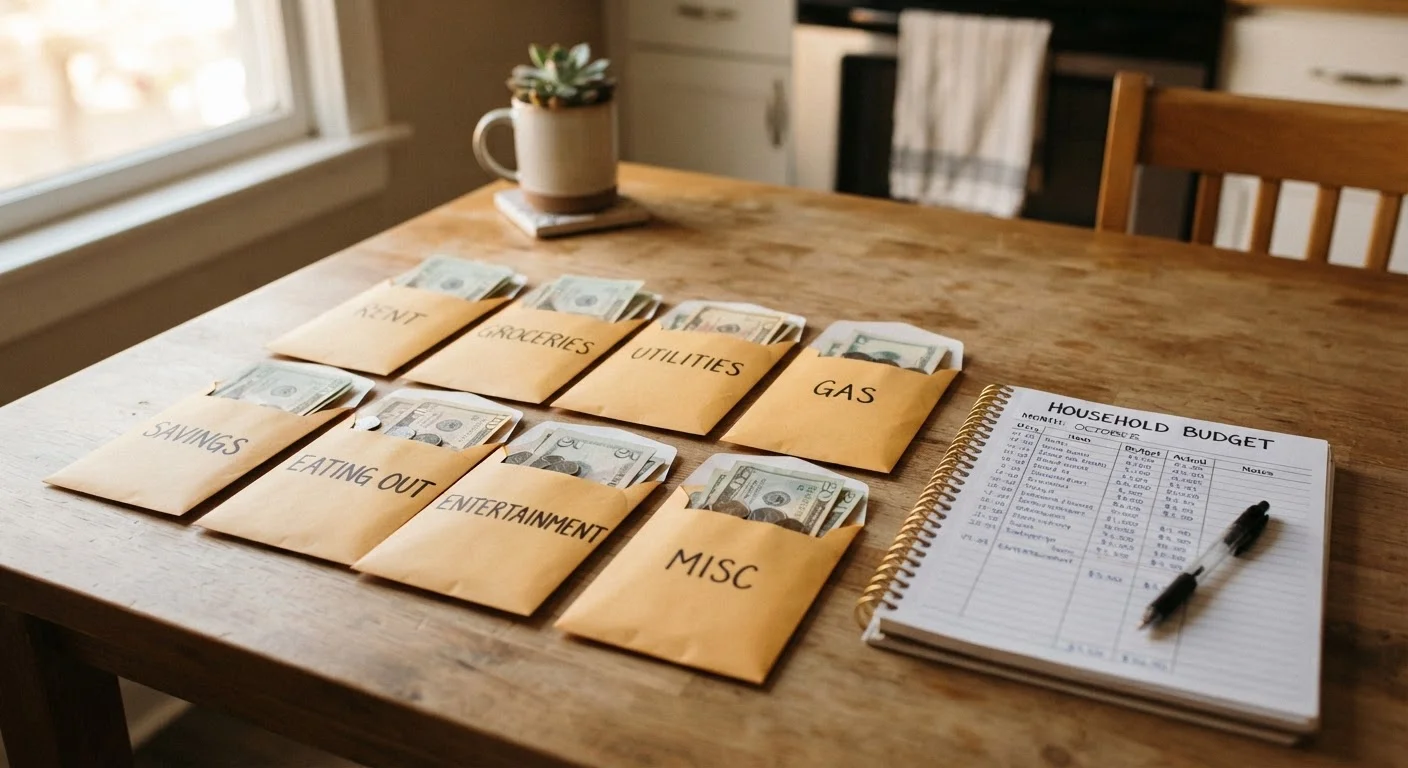 The Envelope Budget: A Cash-Based System That Actually Works for Families